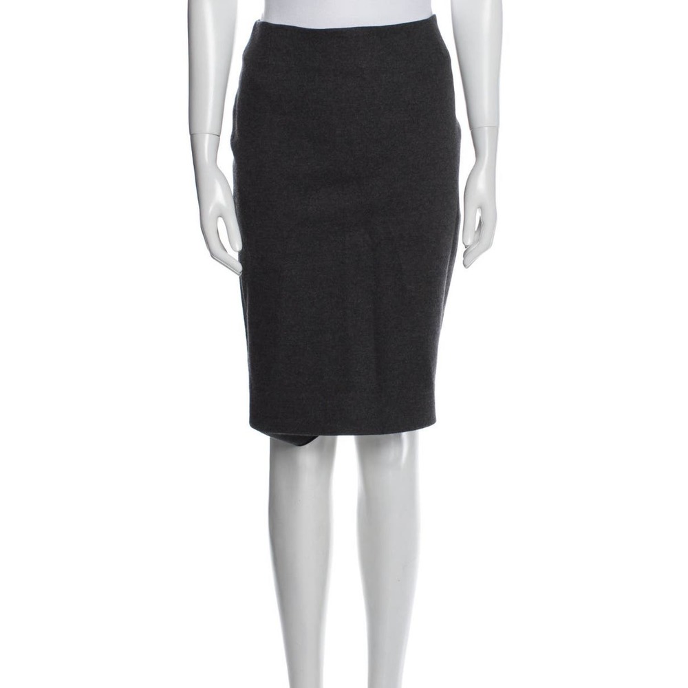 Nwot Fendi Soft Wool Blend Straight Pencil Skirt